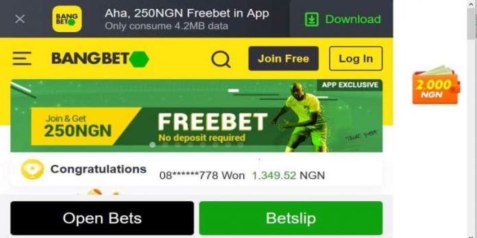How to register and bet on Bangbet - step by step