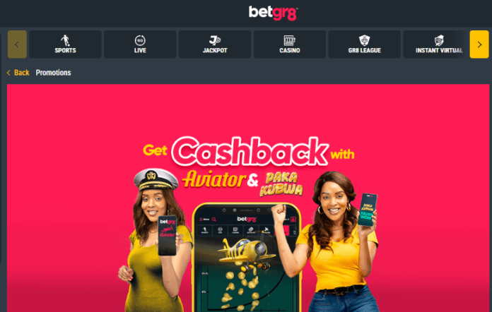 Betgr8 Aviator Account & App Registration and Login. Betgr8 Kenya has developed a special cashback bonus for its Aviator and Pakakubwa crash games.